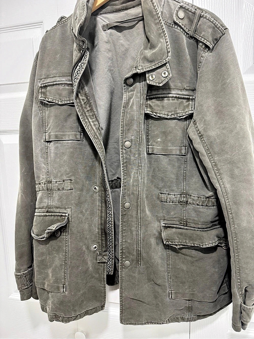 Diesel Gray Field Jacket XL